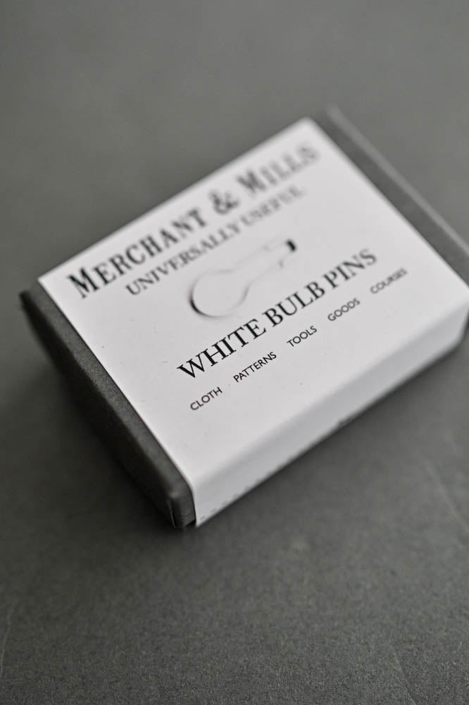 WHITE BULB PINS // MERCHANT & MILLS