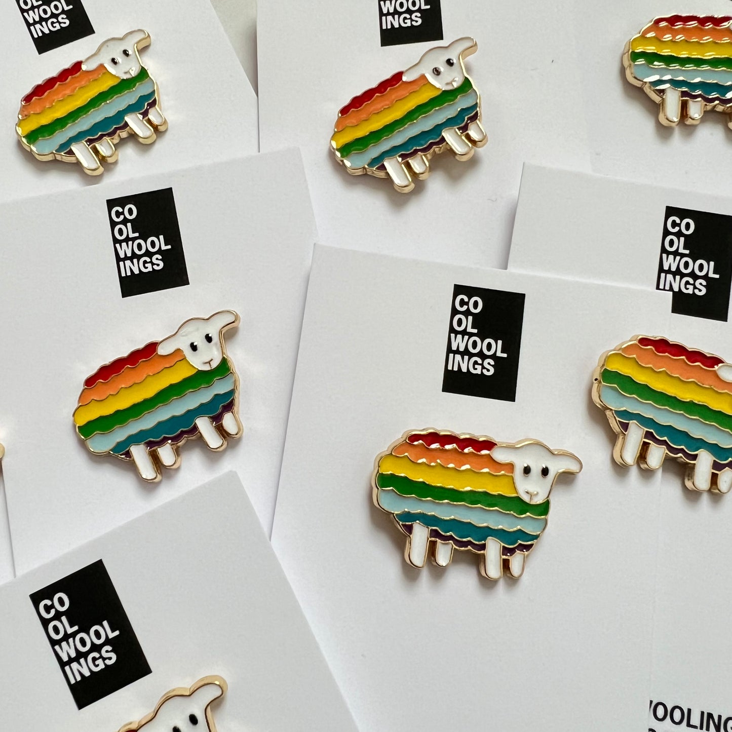 RAINBOW SHEEP PIN